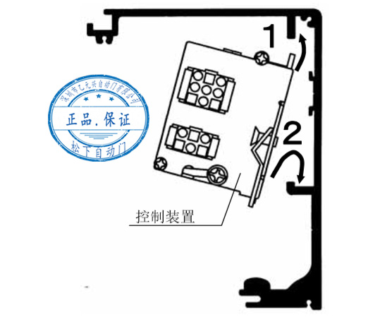 松下自動(dòng)門控制器安裝